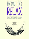 Cover image for How to Relax